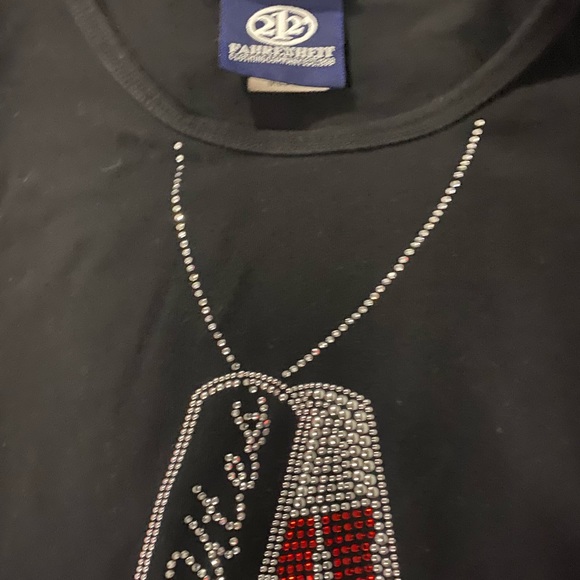 Utah Utes 212 Fahrenheit  Black Bling Size M - Picture 2 of 3